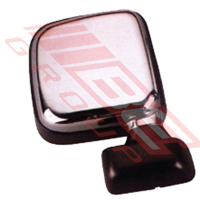 8127016-1G - MIRROR - DOOR MOUNTED - L/H - CHROME - TO SUIT - TOYOTA HILUX 2WD/4WD 1999-01
