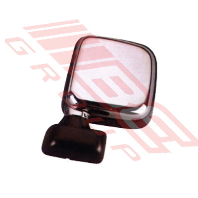 8127016-2G - MIRROR - DOOR MOUNTED - R/H - CHROME - TO SUIT - TOYOTA HILUX 2WD/4WD 1999-01