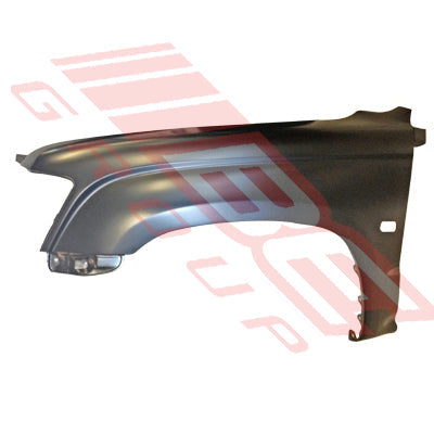 8127031-5 - FRONT GUARD - L/H - W/SIDE LAMP HOLE - TO SUIT - TOYOTA HILUX 2WD 2002-
