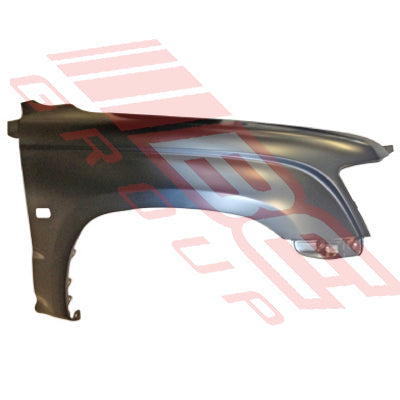 8127031-6 - FRONT GUARD - R/H - W/SLMP & W/ANT HOLE - TO SUIT - TOYOTA HILUX 2WD 2002-