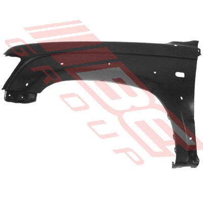 8127031-81 - FRONT GUARD - L/H - W/SLMP/ANT/FLARE HOLES - TO SUIT - TOYOTA HILUX 4WD 1998-2001