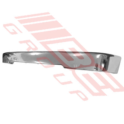 8127090-2 - FRONT BUMPER - CHROME - W/O GUARD HOLE - TO SUIT - TOYOTA HILUX 4WD 1999-01