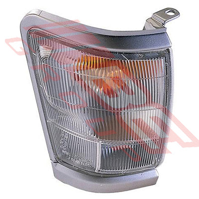 8127097-12G - CORNER LAMP - R/H - ALL SILVER - TO SUIT - TOYOTA HILUX 2WD/4WD 1999-01