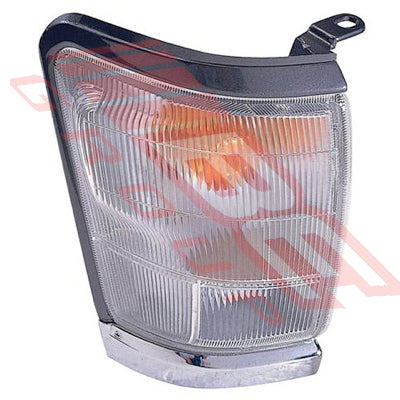 8127097-14G - CORNER LAMP - R/H - CHROME/SILVER - TO SUIT - TOYOTA HILUX 2WD/4WD 1999-01