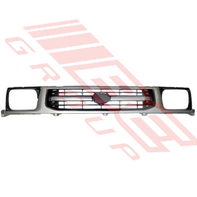 8127099-22 - GRILLE - SILVER DARK GREY - TO SUIT - TOYOTA HILUX 4WD 1999-01