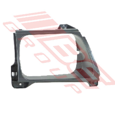8127099-61 - BEZEL - L/H - MAT/BLACK - TO SUIT - TOYOTA HILUX 2WD/4WD 2002-