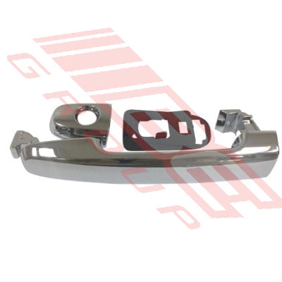 8128110-21 - DOOR HANDLE - FRONT OUTER - CHROME - L/H=R/H - W/KEY HOLE - TO SUIT - TOYOTA HILUX 2005-