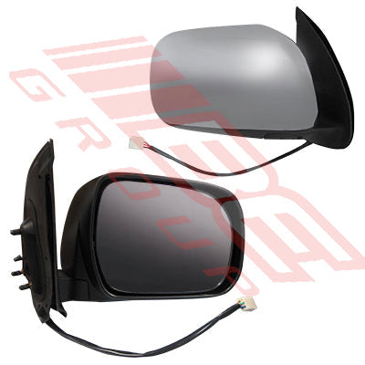 8128116-08 - DOOR MIRROR - R/H - ELECTRIC - CHROME - 5 X WIRE - FOLDING - TO SUIT - TOYOTA HILUX 2005-