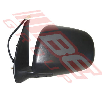 8128116-5 - DOOR MIRROR - L/H - ELECTRIC - BLACK - 3 X WIRE - TO SUIT - TOYOTA HILUX 2005-