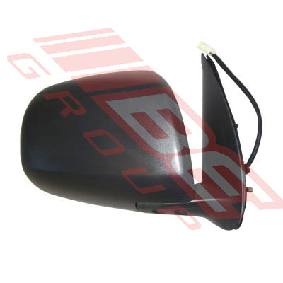 8128116-6 - DOOR MIRROR - R/H - ELECTRIC - BLACK - 3 X WIRE - TO SUIT - TOYOTA HILUX 2005-