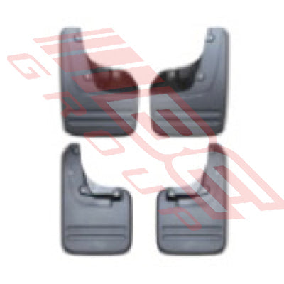 8128152-21 - MUD FLAP - SET - 4 PCS 4WD - TO SUIT - TOYOTA HILUX 2011-