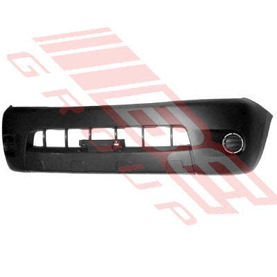 8128190-00 - FRONT BUMPER - W/O FLARE HOLES - TO SUIT - TOYOTA HILUX 2005-