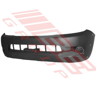 8128190-01 - FRONT BUMPER - W/FLARE HOLES - TO SUIT - TOYOTA HILUX 2005-