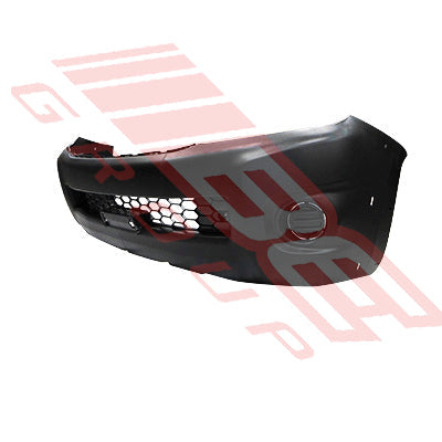 8128190-10 - FRONT BUMPER - W/WHEEL MLDG HOLES - W/GRILLE - TO SUIT - TOYOTA HILUX 2009-