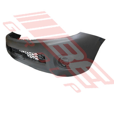8128190-11 - FRONT BUMPER - W/O WHEEL MLDG HOLES - W/GRILLE - TO SUIT - TOYOTA HILUX 2009-