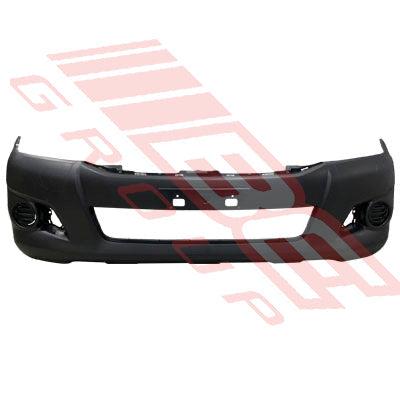 8128190-20 - FRONT BUMPER - NON FLARE TYPE - TO SUIT - TOYOTA HILUX 2011-