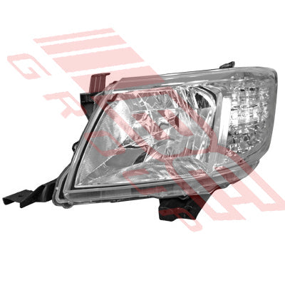 8128194-21 - HEADLAMP - L/H - TO SUIT - TOYOTA HILUX 2011-