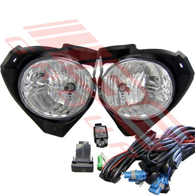 8128194-60 - FOG LAMP - SET - L&R - CLEAR - TO SUIT - TOYOTA HILUX 2009-