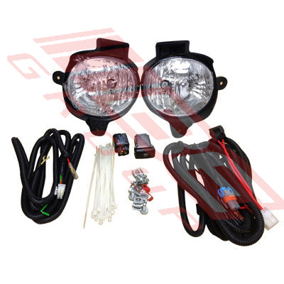 8128194-75 - FOG LAMP SET - L&R - W/WIRING & SWITCH - TO SUIT - TOYOTA HILUX 2011-
