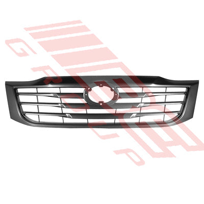 8128199-21 - GRILLE - BLACK - TO SUIT - TOYOTA HILUX 2011-