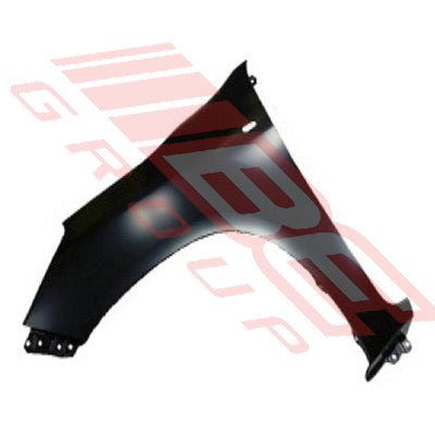 8128231-03 - FRONT GUARD - L/H - W/SIDE LAMP HOLE - W/O FLARE HOLES - TO SUIT - TOYOTA HILUX 2015- 2WD