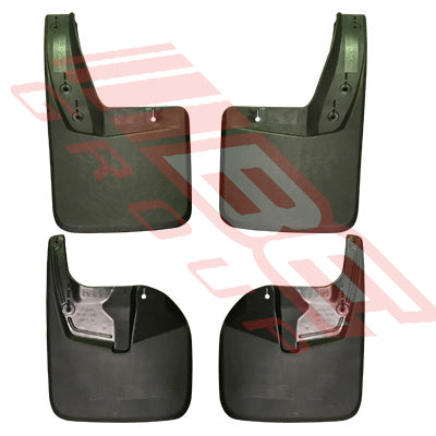 8128252-00 - MUD FLAP - SET - 4 PCS - TO SUIT - TOYOTA HILUX 2015- 2WD