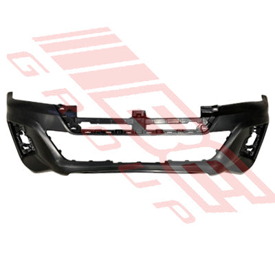 8128290-20 - FRONT BUMPER - WITHOUT GRILLE - TO SUIT - TOYOTA HILUX 2018- FACELIFT
