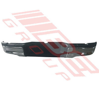 8128295-00 - REAR BUMPER CHROME - NO REVERSE SENSORS - TO SUIT - TOYOTA HILUX 2015-