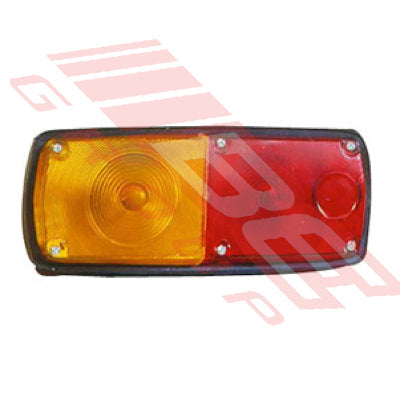 8129098-2 - REAR LAMP - L/H=R/H - FLAT DECK UNIVERSAL - TO SUIT - TOYOTA LAND CRUISER FJ45 1975-77