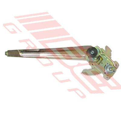 8131060-02 - WINDOW REGULATOR - R/H - FRT DR - MANUAL - 1/4 GLASS TYPE - TO SUIT - TOYOTA LAND CRUISER FJ75 1985-