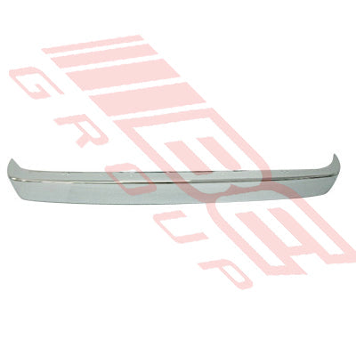 8131090-2 - FRONT BUMPER - CHROME - W/O BRACKET - TO SUIT - TOYOTA LAND CRUISER FJ75 1981-87