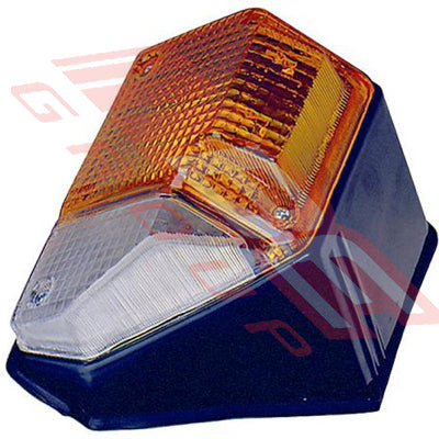 8131097-3 - CORNER LAMP - L/H - BLACK - TO SUIT - TOYOTA LAND CRUISER FJ75 1985-87