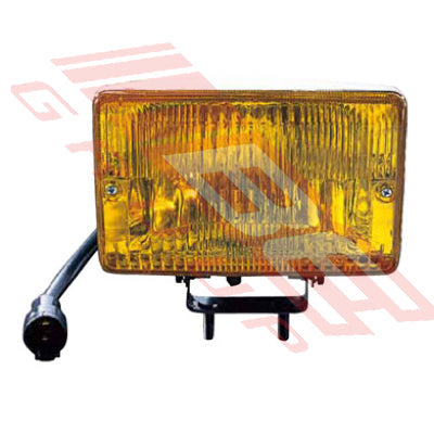 8131194-0 - FOG LAMP - YELLOW - L=R - TO SUIT - TOYOTA LAND CRUISER FJ75 2003-