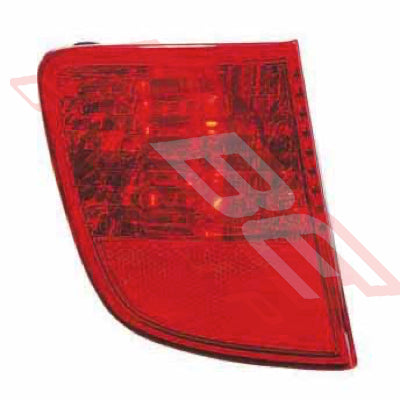 8133198-05 - REAR LAMP - L/H - REFLECTOR GOES IN BUMPER - TO SUIT - TOYOTA LAND CRUISER J200 2007-