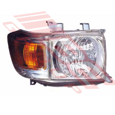 8134094-2G - HEADLAMP - R/H - MANUAL - TO SUIT - TOYOTA LAND CRUISER FJ70 2007-