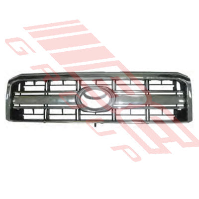 8134099-01 - GRILLE - CHROME/DARK GREY - TO SUIT - TOYOTA LAND CRUISER FJ70 2007-
