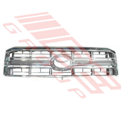 8134099-02 - GRILLE - ALL CHROME - TO SUIT - TOYOTA LAND CRUISER FJ70 2007-