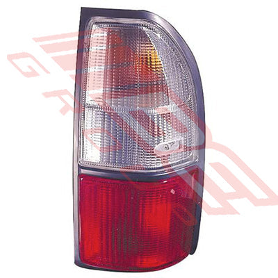 8136098-4 - REAR LAMP - RH - CLEAR/RED - TO SUIT - TOYOTA PRADO J95 F/L 2000-