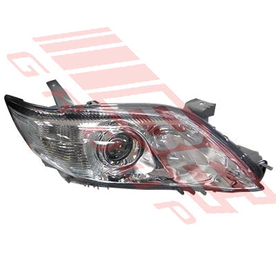 8154294-12 - HEADLAMP - R/H - MANUAL/ELECTRIC - CHROME - TO SUIT - TOYOTA CAMRY / AURION 2009- F/LIFT