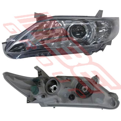 8154294-13 - HEADLAMP - L/H - ELECTRIC/MANUAL - BLACK - TO SUIT - TOYOTA CAMRY / AURION 2009- F/LIFT SPORT