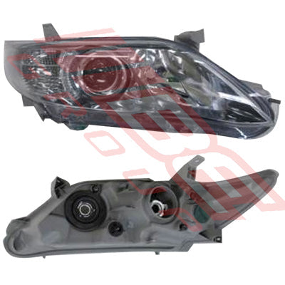 8154294-14 - HEADLAMP - R/H - ELECTRIC/MANUAL - BLACK - TO SUIT - TOYOTA CAMRY / AURION 2009- F/LIFT SPORT