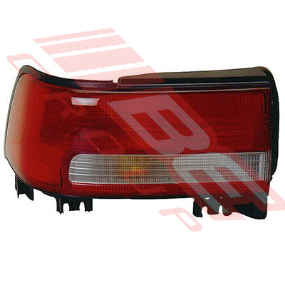 8162098-1 - REAR LAMP - L/H - RED/CLEAR - TO SUIT - TOYOTA CORONA ST171 SEDAN 1990-92