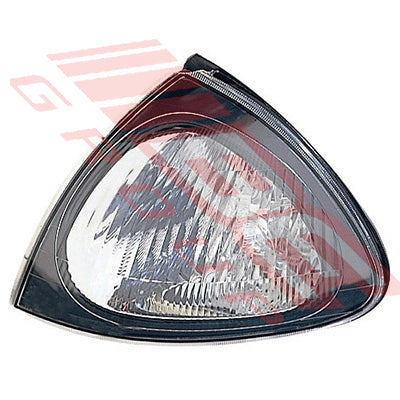 8164097-1G - CORNER LAMP - L/H - CLEAR - BLACK - TO SUIT - TOYOTA CALDINA 1998 - ST210/215