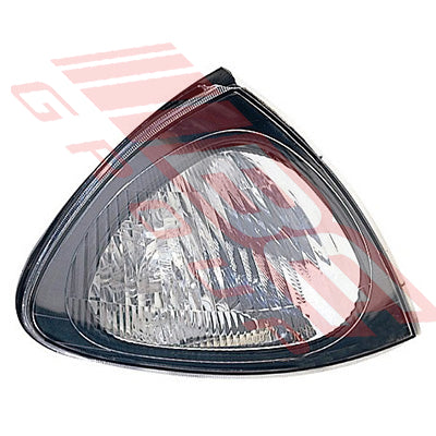 8164097-2G - CORNER LAMP - R/H - CLEAR - BLACK - TO SUIT - TOYOTA CALDINA 1998 - ST210/215