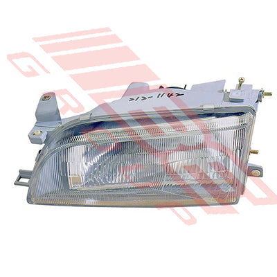 8176094-1G - HEADLAMP - L/H - W/E - GLASS LENS - TO SUIT - TOYOTA COROLLA AE100 SDN 1992-