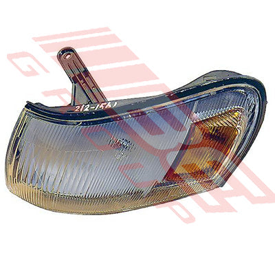 8176097-1 - CORNER LAMP - L/H - AMBER/CLEAR - TO SUIT - TOYOTA COROLLA AE100 1992-