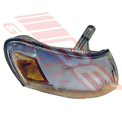 8176097-2 - CORNER LAMP - R/H - AMBER/CLEAR - TO SUIT - TOYOTA COROLLA AE100 1992-