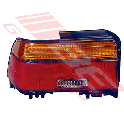 8176098-1 - REAR LAMP - L/H - AMBER/RED/CLEAR - TO SUIT - TOYOTA COROLLA AE100 SDN 1992-