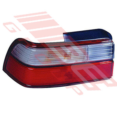 8176098-3 - REAR LAMP - L/H - CLEAR/RED - TO SUIT - TOYOTA COROLLA AE101 SDN 1995-