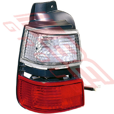 8176098-91 - REAR LAMP - L/H - CLEAR/RED - TO SUIT - TOYOTA COROLLA AE100 F/L TOURING WAGON